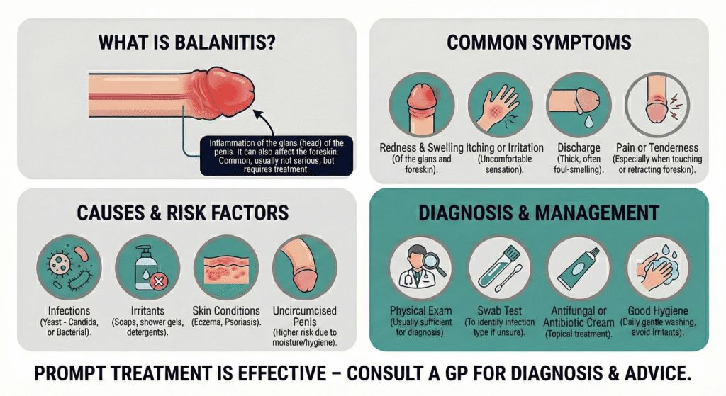 Balanitis Balanitis infographic